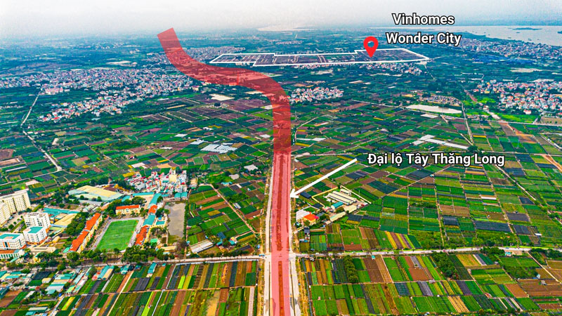 Đại-Lộ-Tây-Thăng-Long-Kết-Nối-Vinhomes-Wonder-City-(Vin-Đan-Phượng)